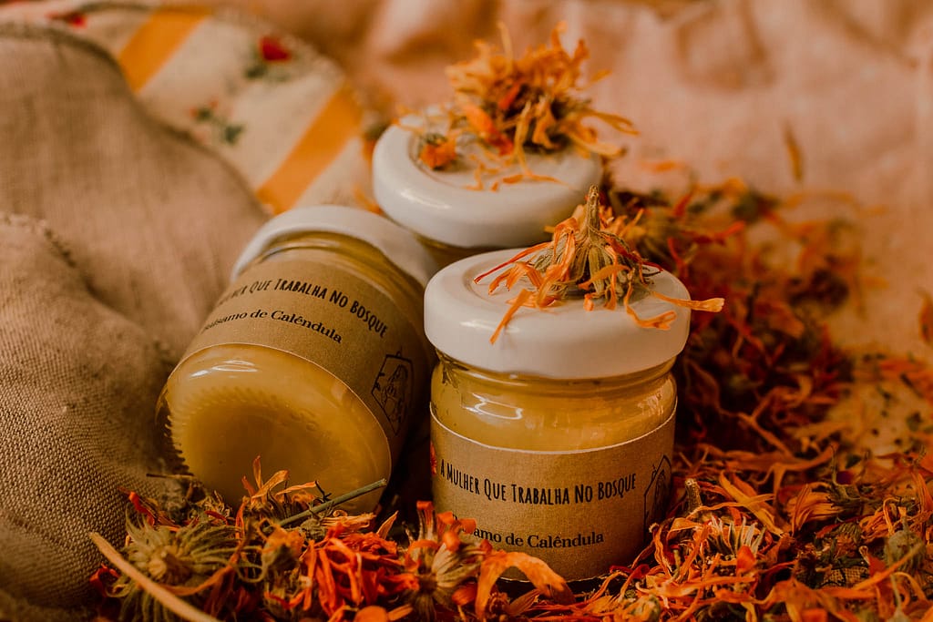 balsamo de calêndula, amamentação