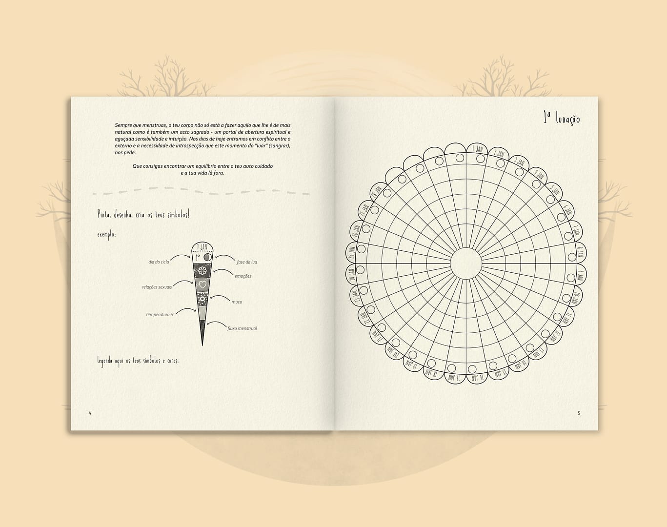 PRÉ - VENDA Agenda Crescente Fértil 2026 - agenda lunar herbal para o mundo mais bonito que podemos imaginar - Image 7
