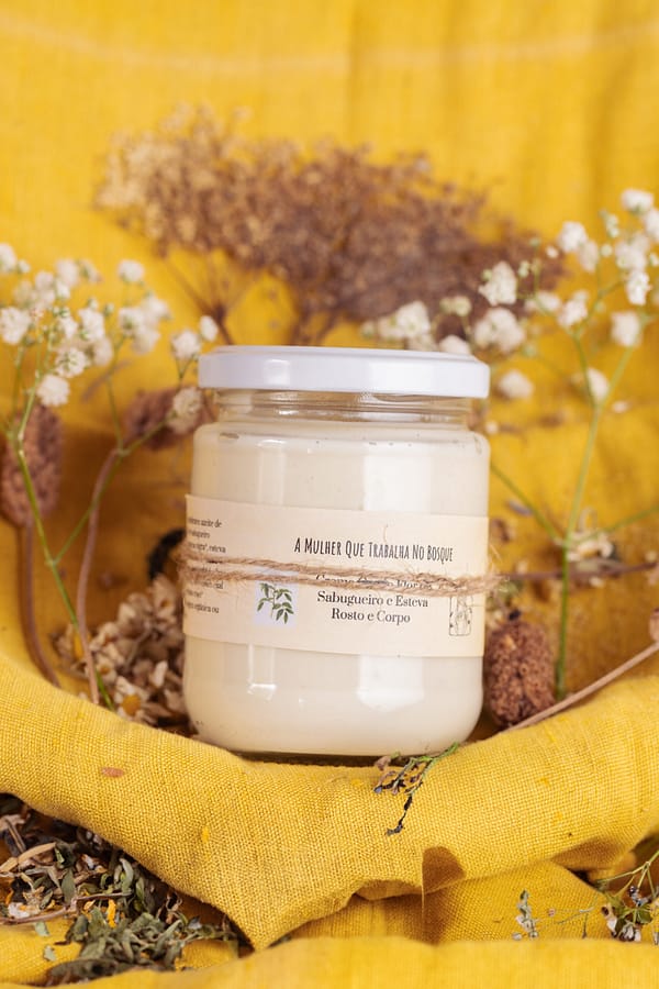 Creme de Rosto e Corpo Flor de Sabugueiro e Esteva