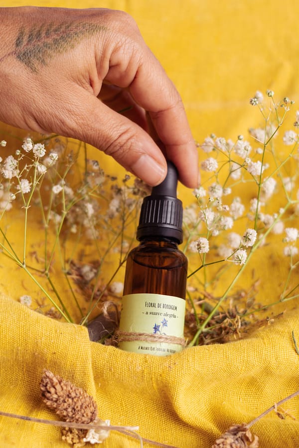 Floral de Borragem - A Suave Alegria